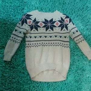 White Snowflake/Winter sweater